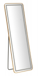 Peegel LED SIMPLE ristk&uuml;likukujuline 50x160 cm, kuld