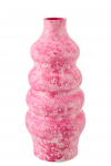 Vaas CERAMIC suur, roosa/valge