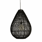 Rippvalgusti MAZE piisakujuline, must