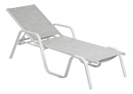 Lamamistool WILLY, valge/helehall