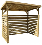 Puukuur WEKA 663 (229 x 131 x 204 cm) looduslik