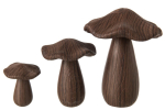 Dekoratiivseente komplekt FOREST 3tk, pruun