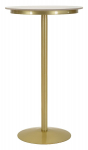 Baarilaud SIMPLY &Oslash; 60x103 cm, kuldne/valge