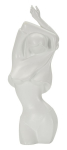Dekoratiivkuju MINIMAL FEMALE FIGURE 29,5 cm, valge
