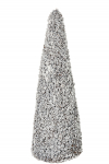 Dekoratsioon CONE LARGE, pruun-valge