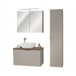 Vannitoa komplekt SANTA FE 80cm, hall/tamm