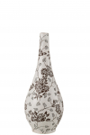 Vaas ZEN PEAR, valge/must
