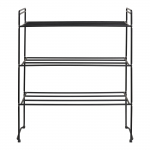 Jalatsiriiul SWANSEA 3-riiuline, must