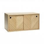 Riiul HERRINGBONE, looduslik