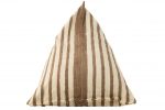 Kott-tool STRIPE, valge/pruun