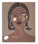 Seinamaal TRIBAL 80x100cm, mitmev&auml;rviline