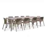 Aiam&ouml;&ouml;bli komplekt TIBERINA/TEVERE 10-kohaline, taupe