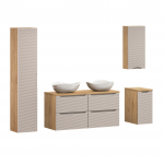 M&ouml;&ouml;blikomplekt OCEAN CLOUD 120 cm + kraanikaused 2tk, beež