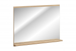 Peegel NOVA 80 cm riiuliga, Coast Evoke tamm