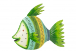 Kala dekoratsioon FISH suur, sinine/roheline