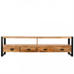 TV-alus BRITT sahtlitega 220cm, naturaalne