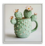 Maal CACTUS 40x40x2,8cm, mitmev&auml;rviline