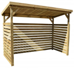 Puukuur WEKA 663 (274x131x204 cm), looduslik