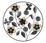 Seinakell DIVAKER &Oslash;67x5,5cm, must/pruun