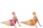 Dekoratsioon YOGA NAINE lamangus 2tk komplektis, multi