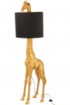 P&otilde;randalamp GIRAFFE, must-kuldne