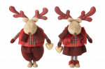 Dekoratsioon REINDEER 2-osaline komplekt, punane