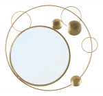 Peegel PLANET 90x83x3cm, kuldne