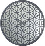 Seinakell BELLA MIRROR 50 cm, hall/valge