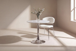 S&ouml;&ouml;gilaud HAMDEN 80cm, valge/kroom