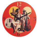 Seinakell JAZZ 43 cm, mitmev&auml;rviline
