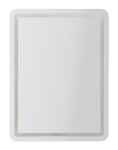 Peegel SIMPLE ristk&uuml;likukujuline LED-valgustusega 60x80 cm, h&otilde;be