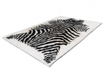 Vaip J&Auml;NESLOOM 120 x 160cm, must/valge