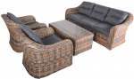 Lounge komplekt RICHMOND, pruun