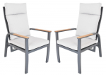 Lounge toolid ANNECY 2tk, grafit