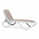 Lamamistool OMEGA, valge/taupe