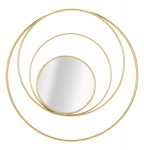 Peegel ARC &Oslash;80x3,5cm, kuldne