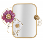 Seinapeegel LOVIS 75x64,1x9,5cm, mitmev&auml;rviline