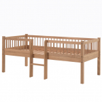 Voodi FORREST poolk&otilde;rge 90x200, &otilde;litatud tamm