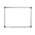 Valge Tahvel MEMOBE Classic 90x60 cm, alumiiniumraam