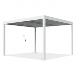 Pergola GUTROOF ELEGANCE DUO 3,6x4m, valge