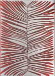 Vaip SALERNO 200x300 cm, rubiinpunane