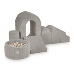 M&auml;nguala CASTLE pallimere + 150 palliga,  beež