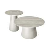 Diivanilaud TANGO 2tk &oslash;45/80, hall