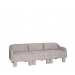 Diivan ELEGANCE 3-kohaline, heleroheline