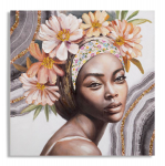 Seinakaunistus NAOMI 100x100x3cm, mitmev&auml;rviline