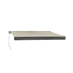 Markiis 3x2,5m k&auml;siajamiga, taupe