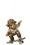 Dekoratsioon BULLDOG, pruun