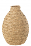 Vaas BRAIDED suur, looduslik