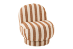 Tugitool STRIPED, pruun/valge