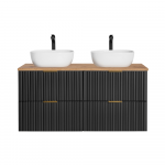 M&ouml;&ouml;blikomplekt ADEL BLACK 120 cm, matt must